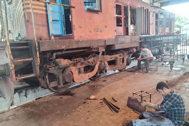 Railway Engines Wheel Reprofiling